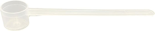 6.5 mL (6.5 CC) Long Handle Scoop for Measuring Coffee, Pet Food, Grains, Protein, Spices and Other Dry Goods (Pack of 100)