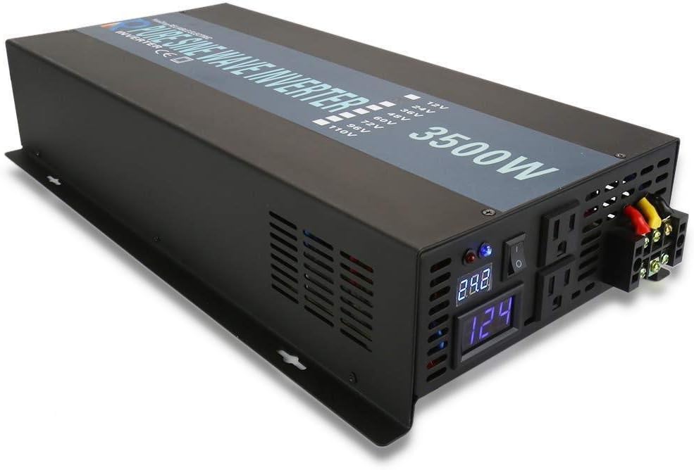 WZRELB For Civil Use 24vdc to 120vac Pure Sine Wave Power Inverter dc to ac converter Power Converter, (RBP350024B1)