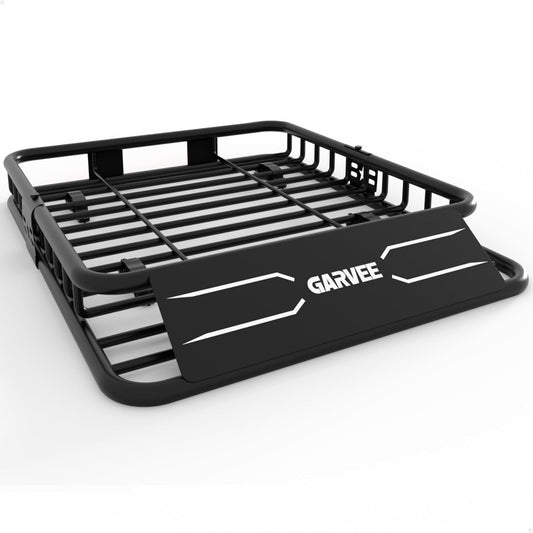 51" x 36" Universal Roof Rack Carrier Basket, 200 Lbs Capacity Car Cargo Rack with Extension Luggage Holder Basket Heavy Duty for SUVs, Trucks, Vehicles