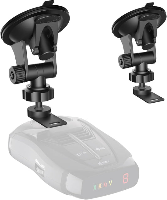 Super Radar Detector Mount,Super Car Windshield,Dashboard Suction Cup Bracket,Suitable for Cobra Radar Detector iRadar ESD SPX RAD 480i 380 450 7800BT(for Cobra Radar)