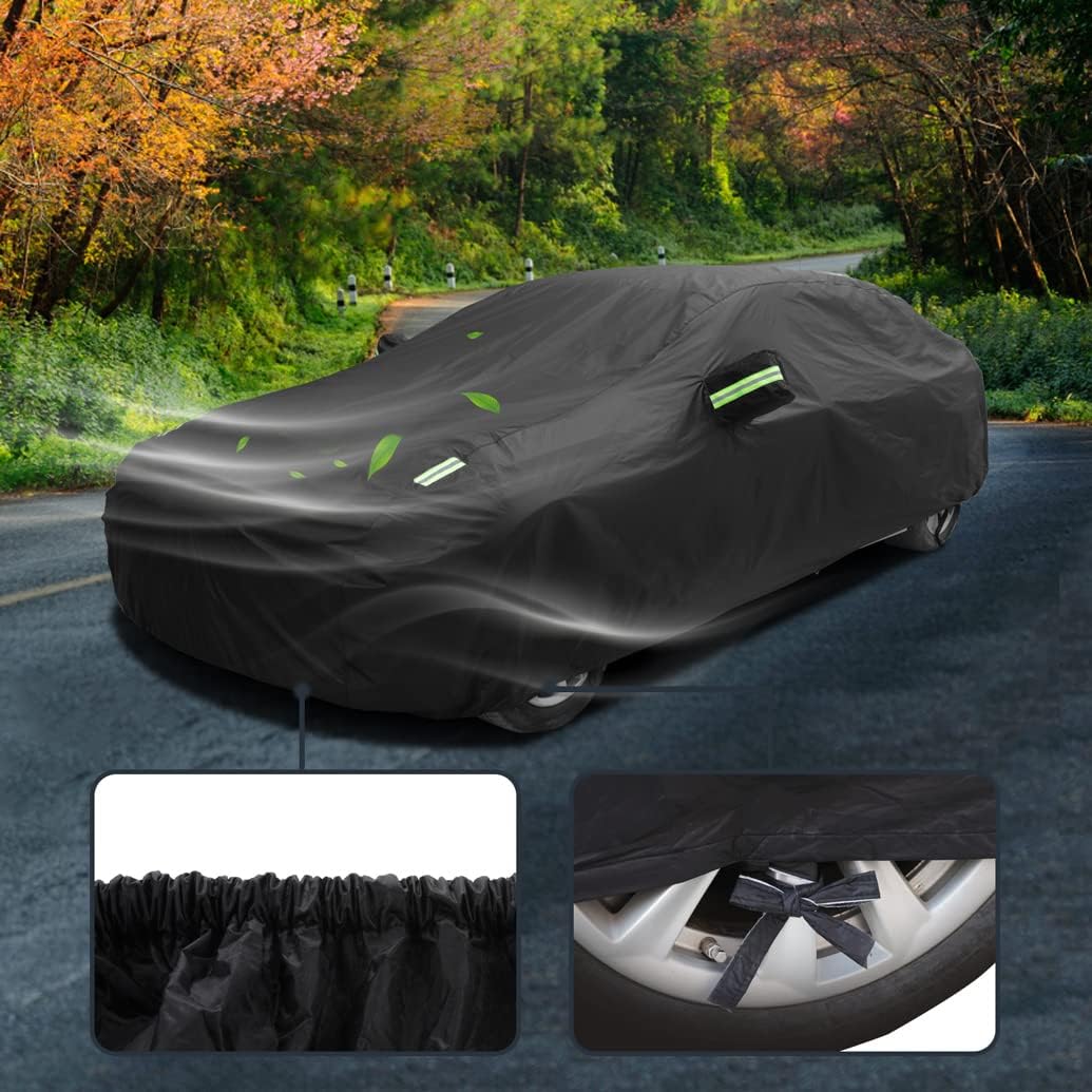 Custom Car Cover Compatible with Mazda MX-5 Miata/RF ND NC NB NA 1989-2025, Waterproof All Weather Car Covers with Cotton Lining for MX-5 MK1 MK2 MK3 MK4, Rain Snow Sun UV Cover for Outdoor